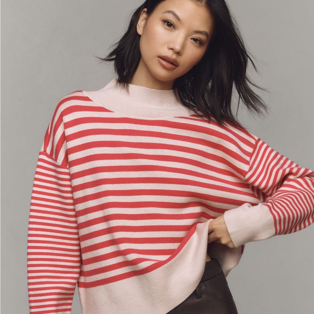 Maeve Carys Striped Sweater